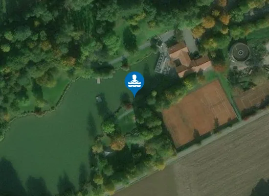 Satellite image of NATURBADESEEANLAGE STADT ARNSTEIN