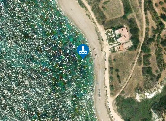 Satellite image of VALLONE CORVO