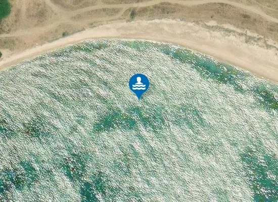 Satellite image of FOCE FIUME VERDURA