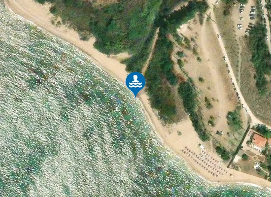 Satellite image of COSTA MAKAUDA