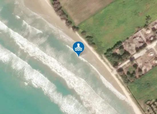 Satellite image of FOCE FIUME CARBOJ