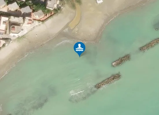 Satellite image of FOCE TORRENTE S. MARCO