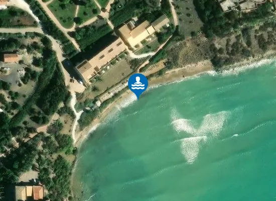 Satellite image of FOCE TORR. KM 1,4 DA P. DUE ROCCHE