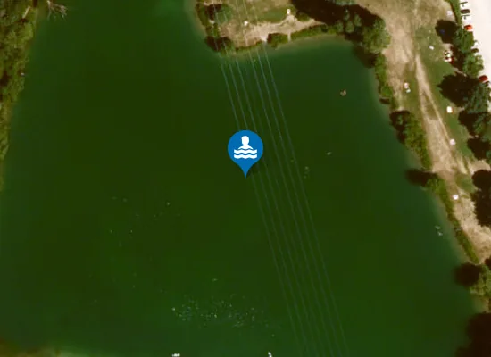 Satellite image of NOERDLICHER FILZINGER BADESEE ALTENSTADT SUEDOSTUFER