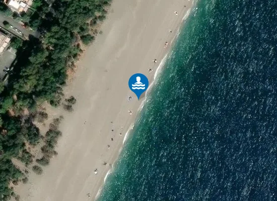 Satellite image of TORRENTE ANGUILLARA 100 M N