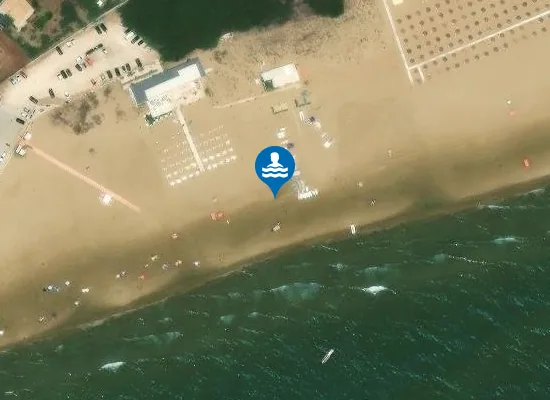 Satellite image of SPIAGGIA ''MACANUCO''