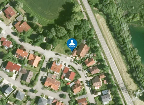 Satellite image of VOEHRINGER BADESEE VOEHRINGEN WESTUFER