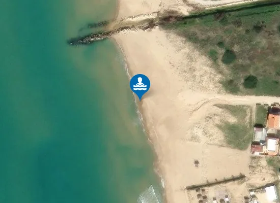 Satellite image of SPIAGGIA RIFRISCOLARO 100 MT.