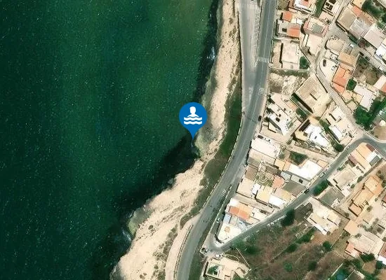 Satellite image of SPIAGGIA ''CAVA D'ALIGA''