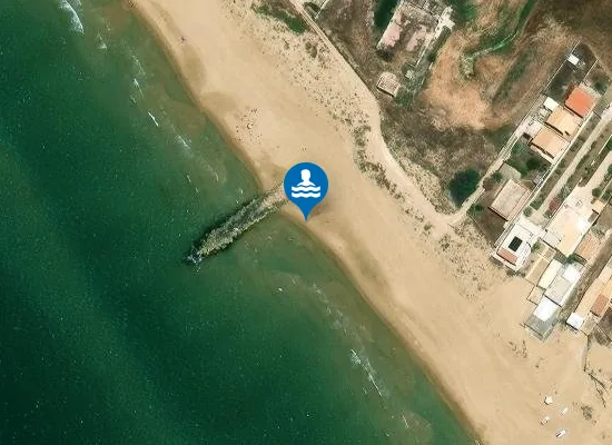 Satellite image of SPIAGGIA ''ARIZZA''