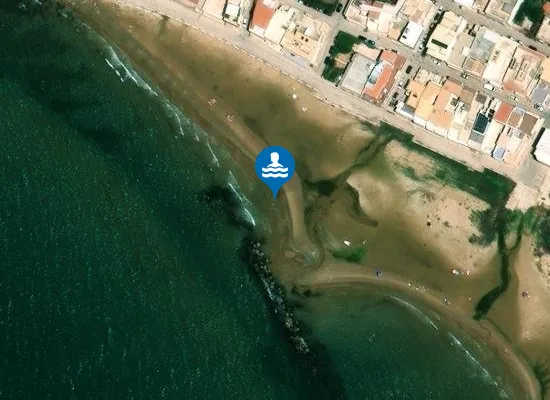 Satellite image of SPIAGGIA ''DONNALUCATA'' - A SX DEL MOLO