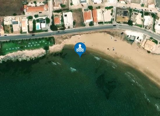 Satellite image of SPIAGGIA ''DONNALUCATA'' - ''HOTEL RIVIERA''