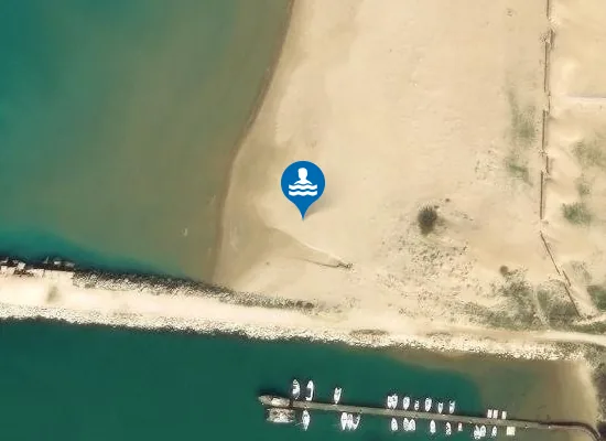 Satellite image of SPIAGGIA LUNGOMARE - VIA DEL MARE