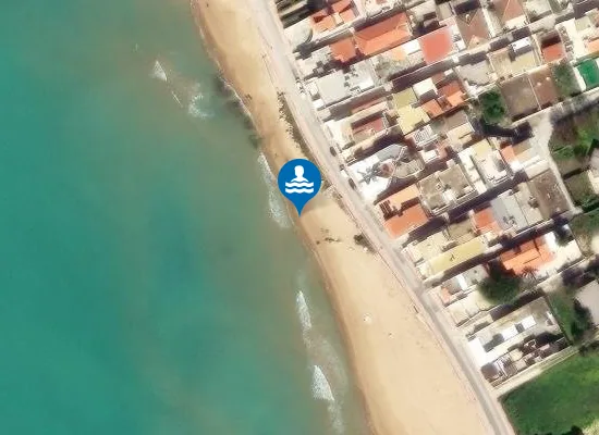 Satellite image of SPIAGGIA LUNGOMARE - N.C.200