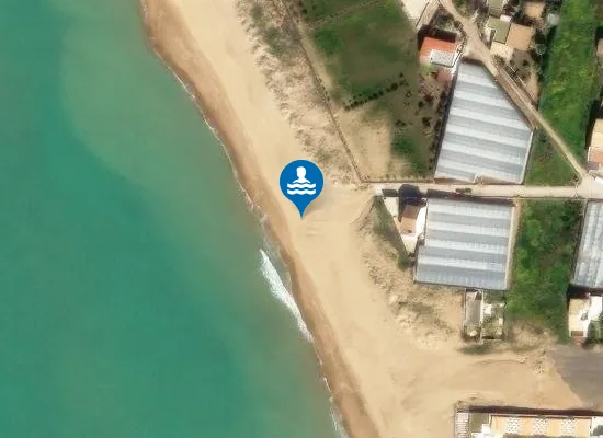 Satellite image of SPIAGGIA COSTA EUBEA