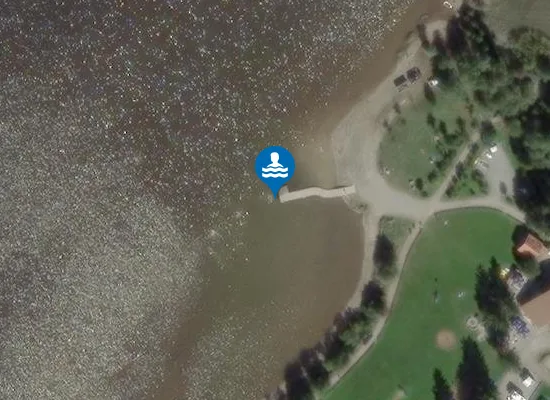 Satellite image of GRUENTENSEE WERTACH BADEPLATZ AM CAMPINGPLATZ INTERNATIONAL