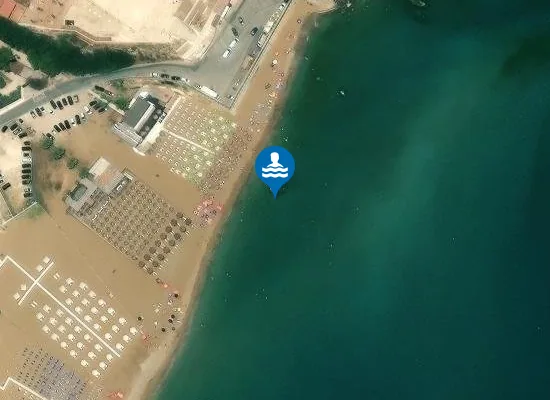 Satellite image of KM. 0,25 NORD FIUME GIOI