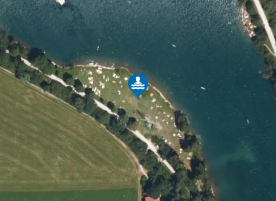 Satellite image of SONTHOFER SEE SONTHOFEN BADEPLATZ SUEDSEITE