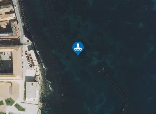 Satellite image of CALA MURAGLIA ROSSA