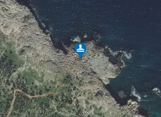 Satellite image of MT.400 SUD PUNTA DEL GIGANTE