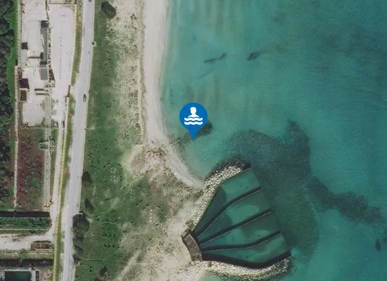 Satellite image of 200 MT. NORD SCARICO ENEL