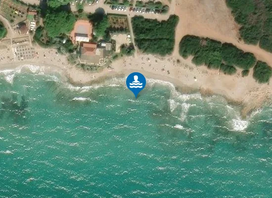 Satellite image of LE BOMBARDE