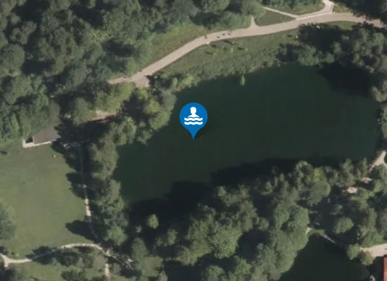 Satellite image of MITTERSEE FUESSEN BADEPLATZ