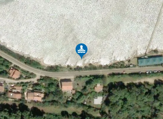 Satellite image of 100 OVEST MOLO - LOC. P.TO CONTE