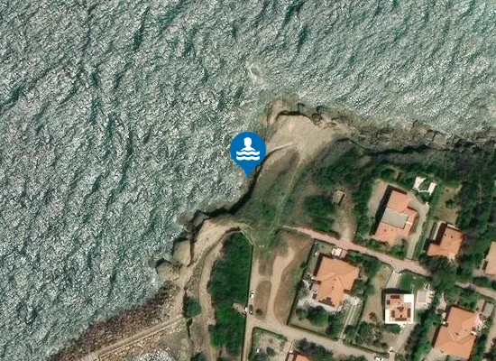 Satellite image of A SUD DI P.TA TRAMONTANA