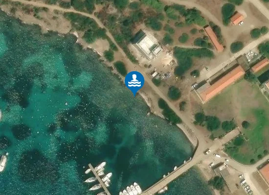 Satellite image of CAMPO BOE - CALA REALE