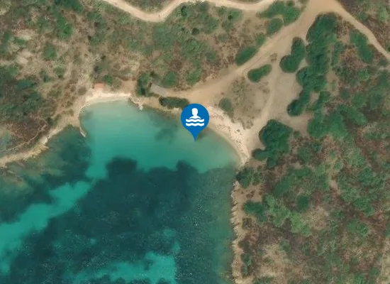 Satellite image of CALA DEI PONZESI (CALA SABINA)