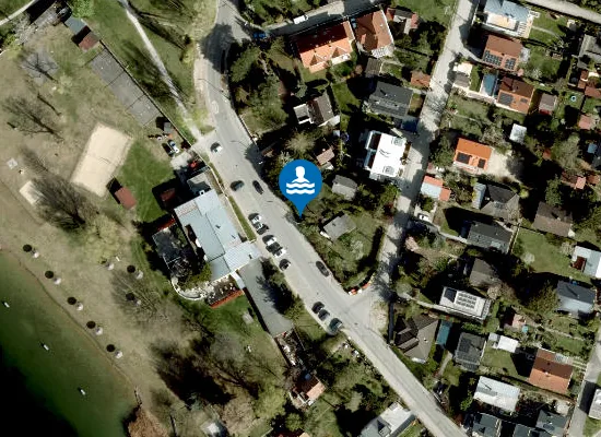 Satellite view of MÜHLWASSER, STRANDBAD STADLAU