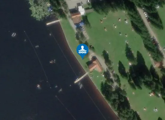 Satellite image of ELBSEE RUDERATSHOFEN BADEPLATZ