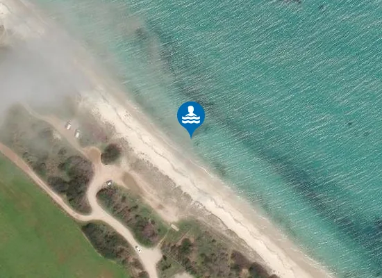 Satellite image of FIUME SANTO