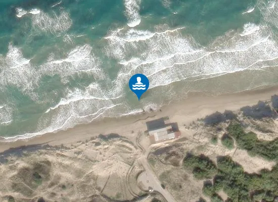 Satellite image of V PETTINE