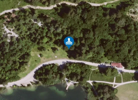 Satellite image of SCHWANSEE SCHWANGAU BADEPLATZ