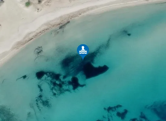 Satellite image of SPIAGGIA HOTEL CALA GINEPRO