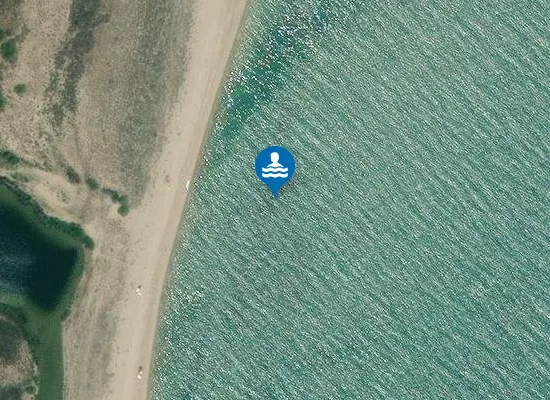 Satellite image of SPIAGGIA ORVILLE