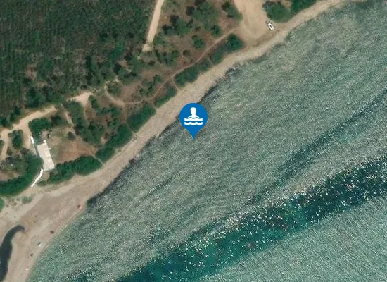 Satellite image of 200 MT A NORD FOCE RIO POSADA