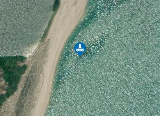 Satellite image of 200 MT A SUD FOCE RIO POSADA