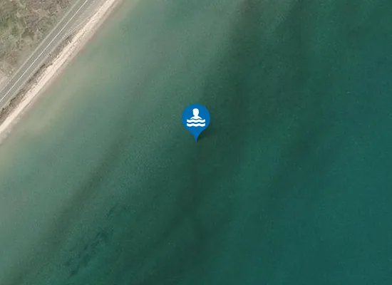 Satellite image of SPIAGGIA SS 195 KM 7,5