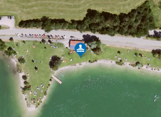 Satellite image of ILLASBERGSEE HALBLECH BADEPLATZ ILLASBERGSEE