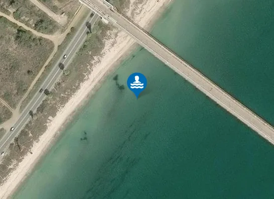 Satellite image of 100 M S.PONTILE RUMIANCA