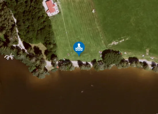 Satellite image of SCHMUTTERWEIHER ROSSHAUPTEN BADEPLATZ SCHMUTTERWEIHER