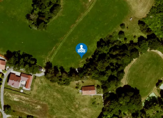 Satellite image of BADEWEIHER GEGENBACH BREITENBERG NORDUFER