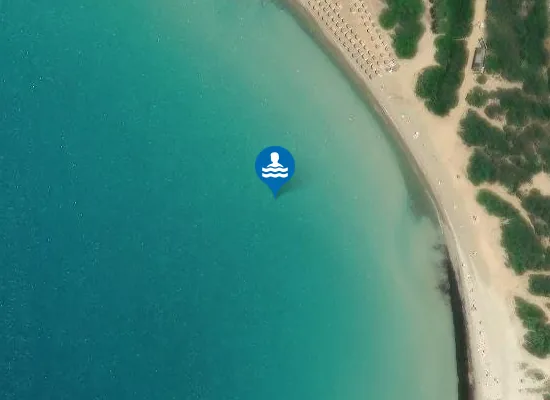 Satellite image of GEREMEAS CALA E MORU - MARE PINTAU