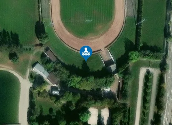 Satellite image of BAGGERSEE POCKING BADESTEG OSTUFER