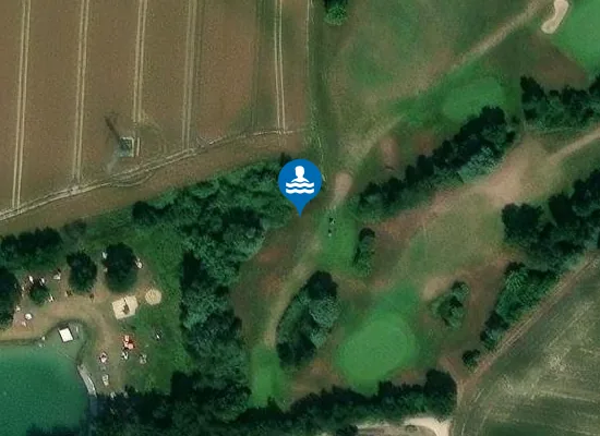 Satellite image of NATURFREIBAD THYRNAU BADESTEG SUEDUFER