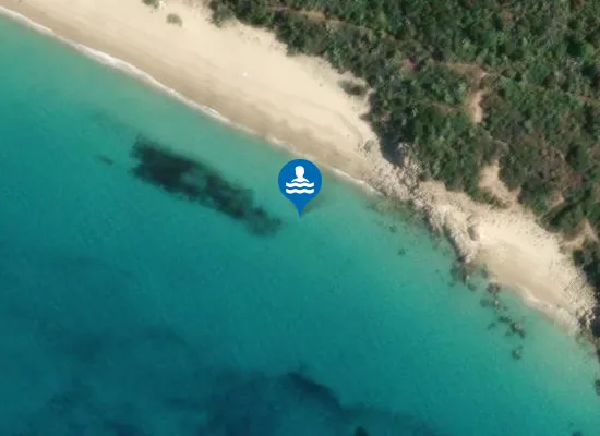 Satellite image of FOCE DEL RIO FOXI DI VILLASIMIUS