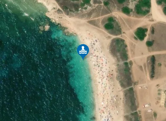 Satellite image of PUNTA IS ARUTTAS